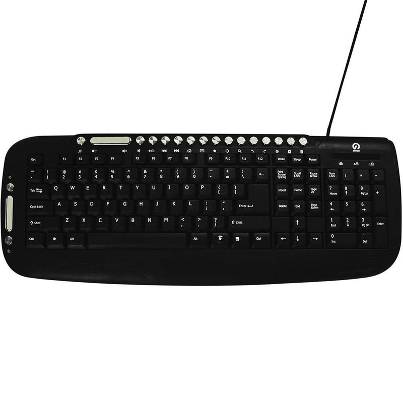 Shintaro Usb Multimedia Keyboard With Multimedia Keys 14SHKB - SuperOffice