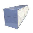 Shuter 4 Compartment Storage Cabinet Tilt Free Block Bin Stackable Large TF-604 - SuperOffice