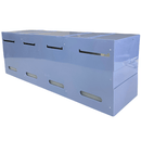 Shuter 4 Compartment Storage Cabinet Tilt Free Block Bin Stackable Large TF-604 - SuperOffice