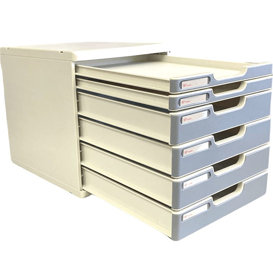 Shuter Multi Sliding Tray A4 Desktop Document Paper Organiser Filing Cabinet AC-042 - SuperOffice