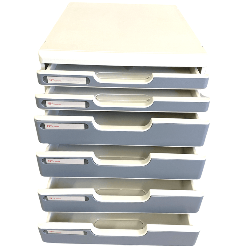 Shuter Multi Sliding Tray A4 Desktop Document Paper Organiser Filing Cabinet AC-042 - SuperOffice