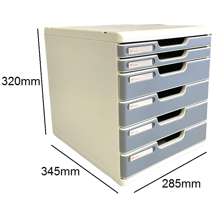 Shuter Multi Sliding Tray A4 Desktop Document Paper Organiser Filing Cabinet AC-042 - SuperOffice