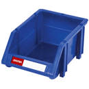 Shuter Tools Parts Storage Bin Stacking Blue 3 Pack HB-1218 (3 Pack) - SuperOffice