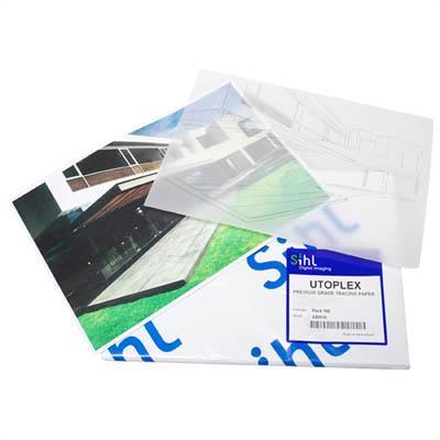 Sihl Utoplex Tracing Paper Premium Grade A4 115Gsm Pack 100 0076390 - SuperOffice