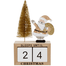 Sleeps Until Christmas Count Down Date Blocks Stand XM6958 - SuperOffice