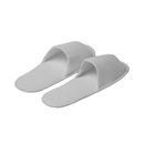 Slimline Terry Cotton Slip On Slippers White Hotel/Bath/Guest Pack 100 Pairs Bulk 576090 (100 Pairs) - SuperOffice