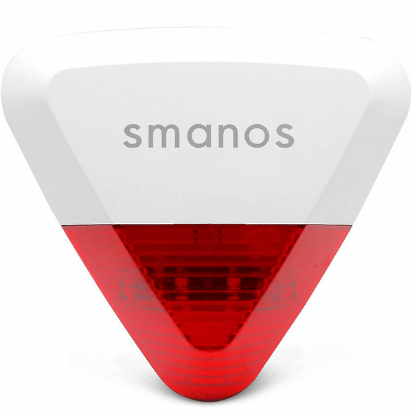 Smanos Battery-Powered Outdoor Siren For K1/K1 WS-20 WS-20 - SuperOffice