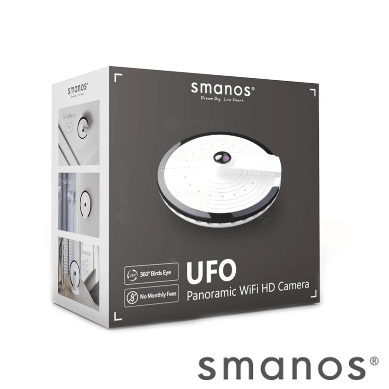 Smanos Panoramic HD Camera Wide View UFO PT-180H PT-180H - SuperOffice