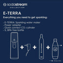 Sodastream E-Terra Starter Pack Soft Fizzy Drink Sparkling Electric Maker Soda Stream White 1012911610 - SuperOffice