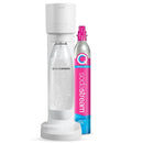 Sodastream Gaia Starter Pack Soft Fizzy Drink Sparkling Maker Soda Stream White 4012791981 - SuperOffice