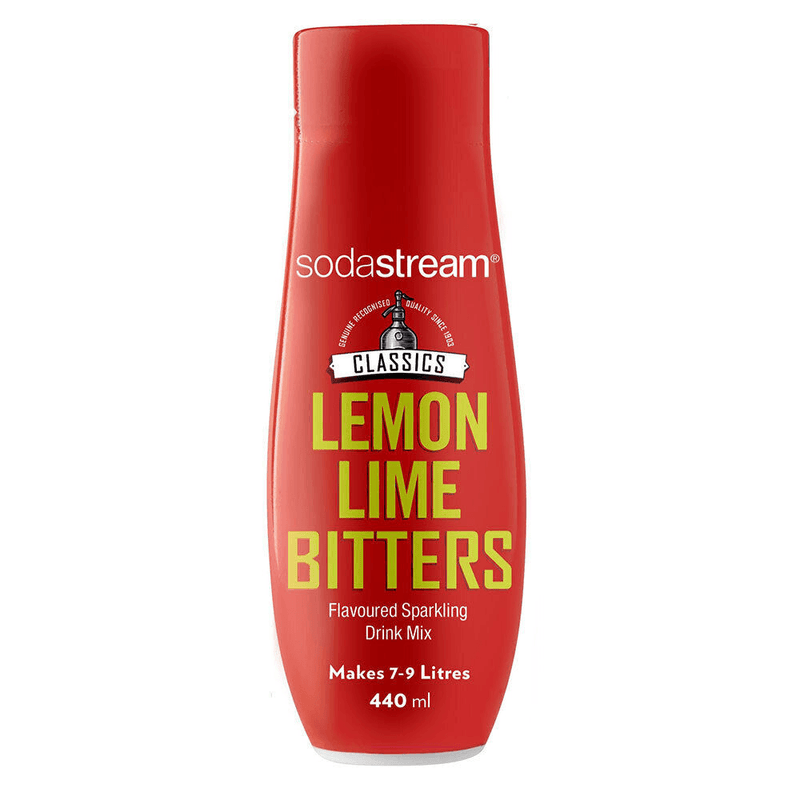 SodaStream Lemon Lime Bitters Syrup Soda Mix 440mL Pack 6 BULK 1024252610 (6 Pack) - SuperOffice