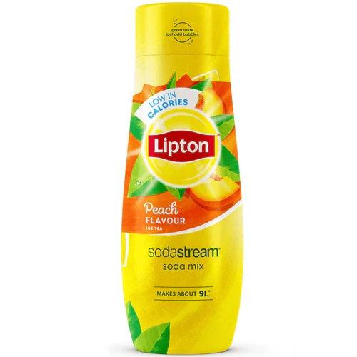 SodaStream Lipton Ice Tea Lemon/Peach Variety Assorted Pack Syrup Mix 440mL Pack 6 [SODA5] - SuperOffice