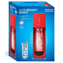 SodaStream Source Element Sparkling Carbonating Water Maker LED Indicator Starter Pack Kit 1219511614 (RED) - SuperOffice