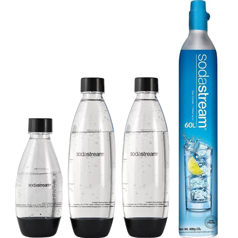 Sodastream Spirit Starter Mega Pack Bottles Gas Soda Maker Fizzy Water Drink 1011713611 - SuperOffice