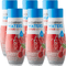 SodaStream Zero Sugar Cranberry Raspberry Syrup Soda Mix 440mL Low Calorie Pack 6 BULK 1024257610 (6 Pack) - SuperOffice