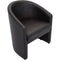 Space Tub Chair Single Seater Pu Black SPTUB1BPU - SuperOffice