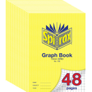Spirax 130 Graph Book 10mm Grid 48 Pages A4 Pack 20 56130 (20 Pack) - SuperOffice