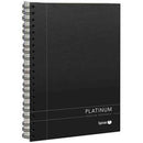 Spirax 400 Platinum Notebook Spiral Bound 200 Page A4 Black 56400 (1 Book) - SuperOffice