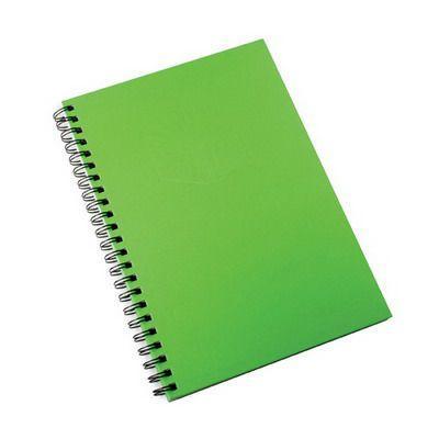 Spirax 512 Notebook 7Mm Ruled Hard Cover Spiral Bound A4 200 Page Green 56512G - SuperOffice