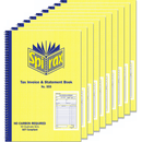 Spirax 555 Duplicate Tax Invoice And Statement Book No Carbon Pack 10 40897 (10 Pack) - SuperOffice