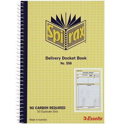 Spirax 556 Delivery Book 207x144mm 40898 - SuperOffice