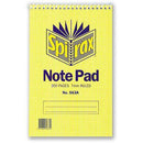 Spirax 563A Reporters Notebook Spiral Bound Top Open 200 Page 200 X 127Mm 56049 - SuperOffice