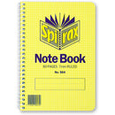 Spirax 564 Notebook Spiral Bound Side Opening 167x114mm 80 Page Pack 20 56051 (Pack 20) - SuperOffice
