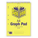 Spirax 582 Graph Book 2mm Squares Grid 60 Page A4 Pack 10 55236 (10 Pack) - SuperOffice