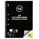 Spirax 958 Kode Lecture Book With Pocket 140 Page A4 10 Pack 56958C (10 Pack) - SuperOffice