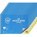 Spirax 964 Kode Sketchbook Book 40 Page A4 Blue Cover 10 Pack 56964C (10 Pack) - SuperOffice