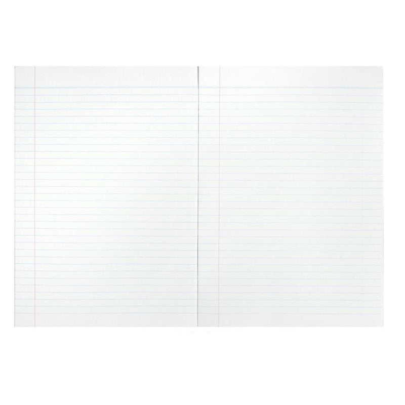 Spirax P100 Exercise Book Ruled 8mm 70GSM 48 Page A4 Red 20 Pack 56100P (20 Pack) - SuperOffice
