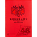Spirax P104 Exercise Book Dotted Thirds 18Mm 70Gsm 48 Page A4 Red 56104P - SuperOffice