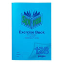 Spirax P110 Exercise Book Ruled 8mm 70GSM 128 Page A4 Blue Cover 10 Pack 56110P (10 Pack) - SuperOffice