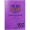 Spirax P111 Exercise Book Ruled 8Mm 70Gsm 192 Page A4 Purple 56111P - SuperOffice