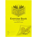 Spirax P115 Exercise Book Dotted Thirds 9Mm 70Gsm 64 Page A4 Yellow 56115P - SuperOffice