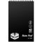 Spirax P563A Reporters Notebook 8Mm Ruled Top Opening Wiro Bound 200 X 127Mm 200 Page Black 5604900 - SuperOffice