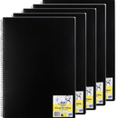Spirax P703 Visual Art Diary A3 120 Page Black Cover 120 Page Spiral 5 Pack 5670300 (5 Pack) - SuperOffice
