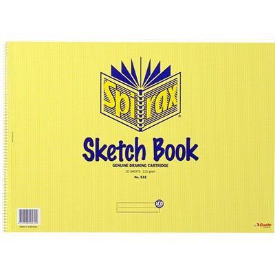 Spirax Sketch Book 40 Page A2 56041 - SuperOffice