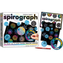Spirograph Scratch & Shimmer Black Rainbow Paper Drawing Set Sparkle 819441010352 - SuperOffice
