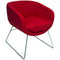 Splash Cube Lounge Chair Single Seat Red SPLASHCUBERE - SuperOffice