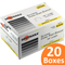 Spotnails Galvanized Chisel B8 Staples 3/8" 10mm Leg Carton 20 Box 5,000 STCR5019 82506 (20 Boxes) - SuperOffice