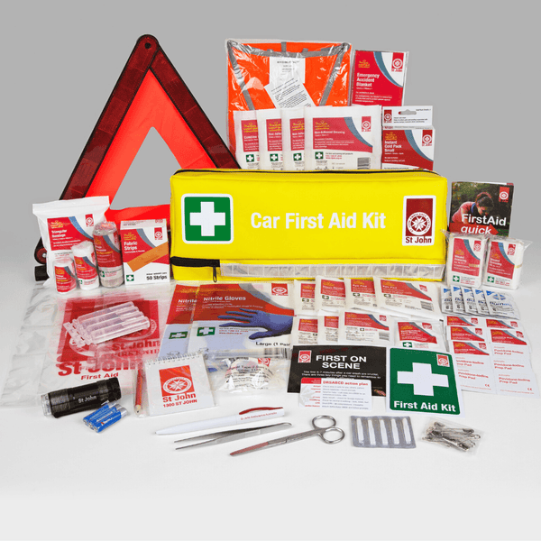 St John Ambulance Car Motor Vehicle First Aid Kit Travel 677414 - SuperOffice