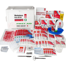 St John Ambulance First Aid Kit WorkPlace Portable Wall Mount Box Cabinet Office 600208 - SuperOffice