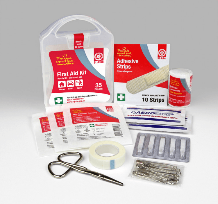 St John Ambulance Handy Portable Small First Aid Kit 601002 - SuperOffice