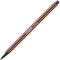 Stabilo 68 Fibre Tip Pen Brown Box 10 0350910 - SuperOffice