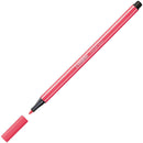 Stabilo 68 Fibre Tip Pen Fluro Red Box 10 49562 - SuperOffice