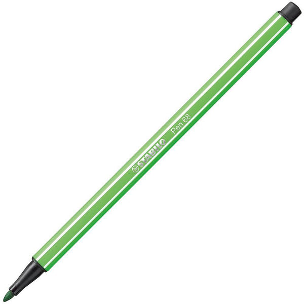 Stabilo 68 Fibre Tip Pen Leaf Green Box 10 0350890 - SuperOffice