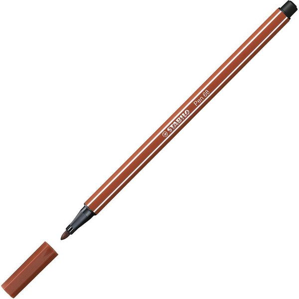 Stabilo 68 Fibre Tip Pen Sanguine Box 10 49702 - SuperOffice