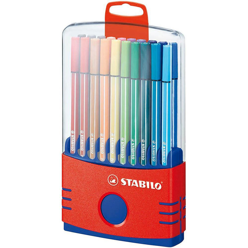 Stabilo 68 Fibre Tip Pens Color Parade Assorted Pack 20 0374220 - SuperOffice