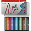 Stabilo 68 Fibre Tip Pens Water-Based 30 Tin Set 49979 - SuperOffice